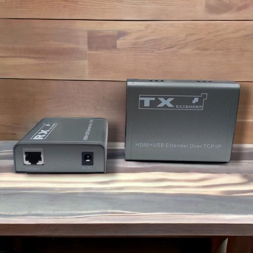 PCPRO EXTENDER120MT CAT6 4K HDMI (2 PSC)HDMI+USB UZATMA PC-UTP-HDMI-120-TX-RX